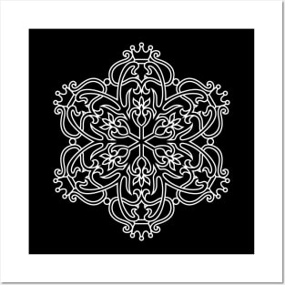 MANDALA T-SHIRT MANDALA 077 Posters and Art